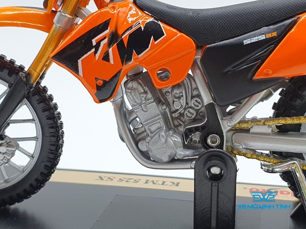 XE MÔ HÌNH KTM 525SX 1:18 MAISTO (CAM)