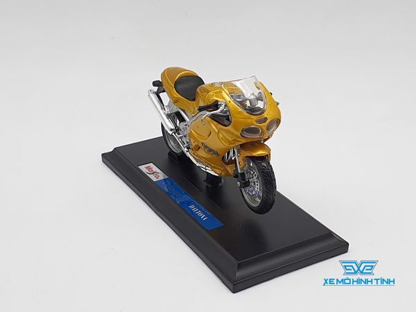 XE MÔ HÌNH TRIUMPH DAYTONA 955i 1:18 MAISTO (VÀNG)