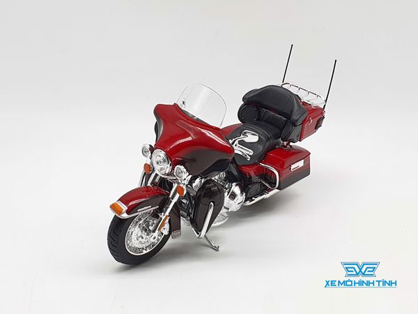 XE MÔ HÌNH HARLEY DAVIDSON 2013 FLHTK ELECTRA GLIDE ULTRA LIMITED 2013 1:12 MAISTO (ĐỎ)