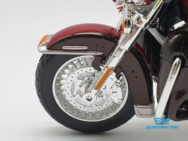 XE MÔ HÌNH HARLEY DAVIDSON 2013 FLHTK ELECTRA GLIDE ULTRA LIMITED 2013 1:12 MAISTO (ĐỎ)