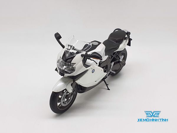 XE MÔ HÌNH BMW K1300S 1:10 WELLY (TRẮNG)