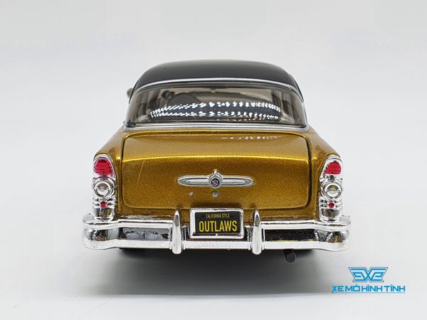 XE MÔ HÌNH BUICK CENTURY 1955 1:24 MAISTO (GOLD)