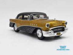 XE MÔ HÌNH BUICK CENTURY 1955 1:24 MAISTO (GOLD)