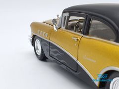 XE MÔ HÌNH BUICK CENTURY 1955 1:24 MAISTO (GOLD)