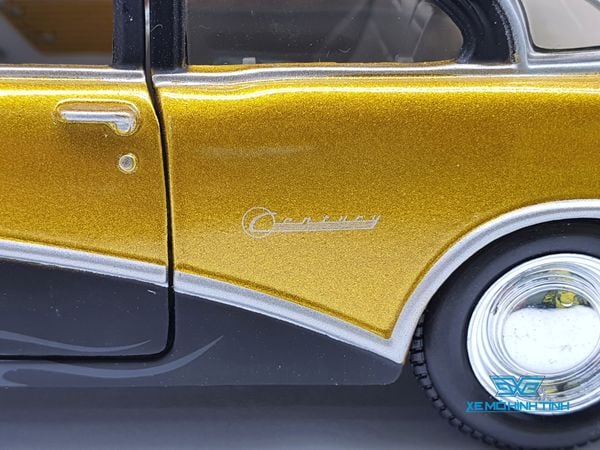 XE MÔ HÌNH BUICK CENTURY 1955 1:24 MAISTO (GOLD)