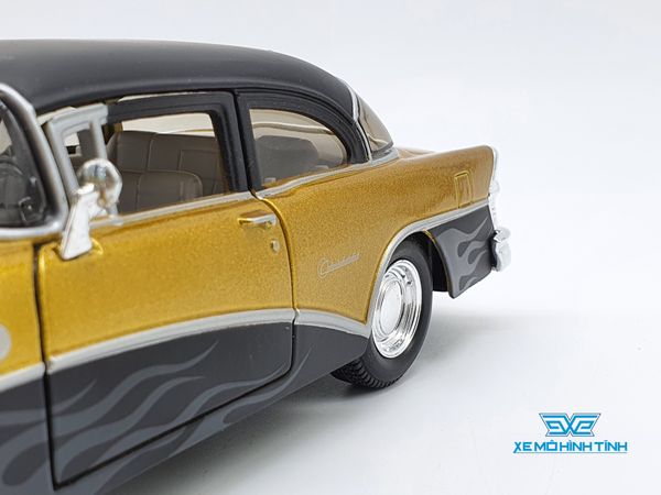 XE MÔ HÌNH BUICK CENTURY 1955 1:24 MAISTO (GOLD)