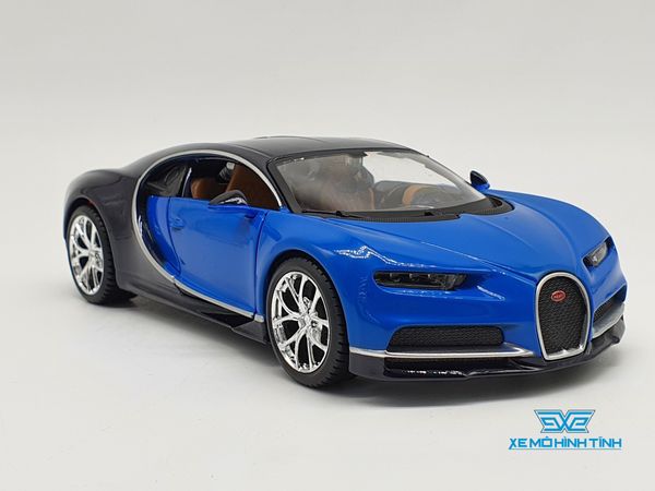 XE MÔ HÌNH BUGATTI CHIRON 1:24 MAISTO (XANH)