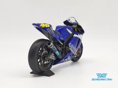 XE MÔ HÌNH YAMAHA YZR R1 VALENTINO ROSSI MOTOGP DONINGTON 2005 + FIGURE 1:12 MINICHAMPS (XANH DƯƠNG #46)