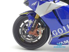 XE MÔ HÌNH YAMAHA YZR R1 VALENTINO ROSSI MOTOGP DONINGTON 2005 + FIGURE 1:12 MINICHAMPS (XANH DƯƠNG #46)