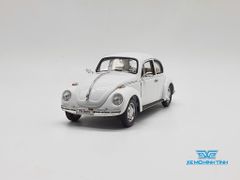 XE MÔ HÌNH VOLKSWAGEN BEETLE 1:24 WELLY (TRẮNG)