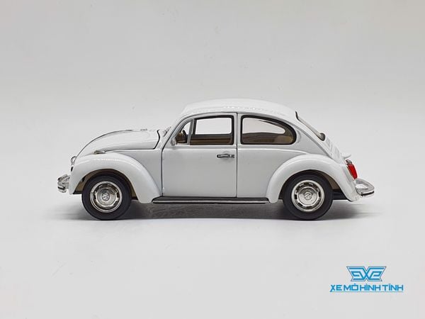 XE MÔ HÌNH VOLKSWAGEN BEETLE 1:24 WELLY (TRẮNG)