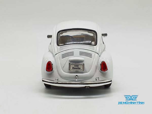 XE MÔ HÌNH VOLKSWAGEN BEETLE 1:24 WELLY (TRẮNG)