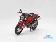 XE MÔ HÌNH DUCATI MONSTER 696 1:12 MAISTO (ĐỎ)