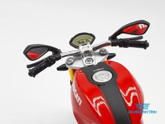 XE MÔ HÌNH DUCATI MONSTER 696 1:12 MAISTO (ĐỎ)