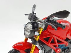 XE MÔ HÌNH DUCATI MONSTER 696 1:12 MAISTO (ĐỎ)