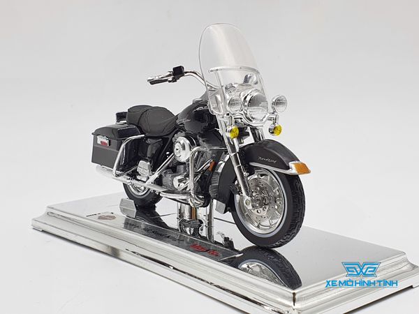 XE MÔ HÌNH HARLEY DAVIDSON 1999 FLHR ROAD KING 1:18 ( ĐEN ) MAISTO