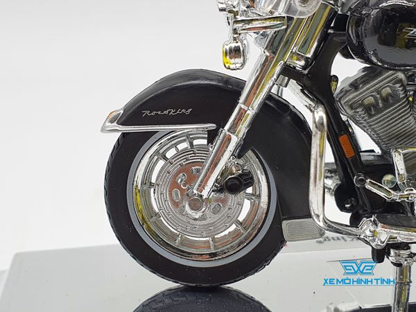 XE MÔ HÌNH HARLEY DAVIDSON 1999 FLHR ROAD KING 1:18 ( ĐEN ) MAISTO