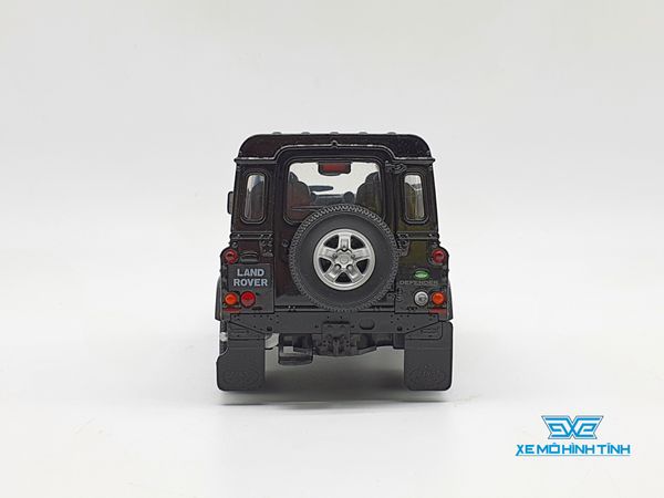 XE MÔ HÌNH LAND ROVER DEFENDER 1:24 WELLY (ĐEN)