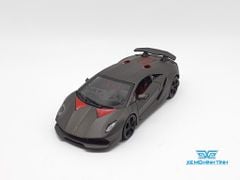 XE MÔ HÌNH LAMBORGHINI SESTO ELEMENTO 1:24 BBURAGO (XÁM)