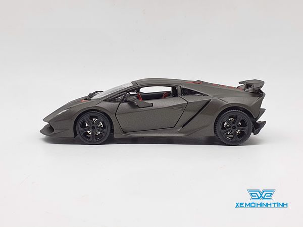 XE MÔ HÌNH LAMBORGHINI SESTO ELEMENTO 1:24 BBURAGO (XÁM)