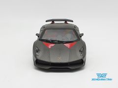 XE MÔ HÌNH LAMBORGHINI SESTO ELEMENTO 1:24 BBURAGO (XÁM)