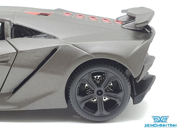 XE MÔ HÌNH LAMBORGHINI SESTO ELEMENTO 1:24 BBURAGO (XÁM)