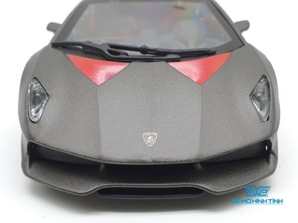 XE MÔ HÌNH LAMBORGHINI SESTO ELEMENTO 1:24 BBURAGO (XÁM)