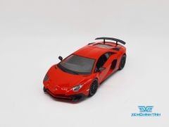 XE MÔ HÌNH LAMBORGHINI AVENTADOR LP 750-4 SV 1:24 BBURAGO (ĐỎ)