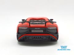 XE MÔ HÌNH LAMBORGHINI AVENTADOR LP 750-4 SV 1:24 BBURAGO (ĐỎ)