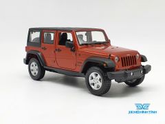 XE MÔ HÌNH JEEP WRANGLER UNLIMITED 2015 1:24 (CAM)