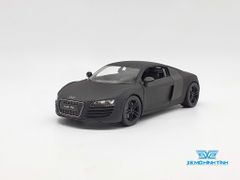 XE MÔ HÌNH AUDI R8 1:24 WELLY (ĐEN)