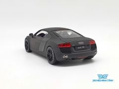 XE MÔ HÌNH AUDI R8 1:24 WELLY (ĐEN)