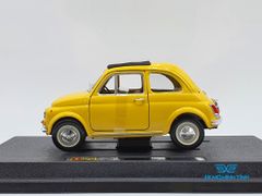 XE MÔ HÌNH FIAT 500F 1:24 BBURAGO (VÀNG)