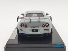 XE MÔ HÌNH NISSAN GTR R35 LB WORKS LIBERTY WALK 1:43 ONE MODEL (XÁM TRO)