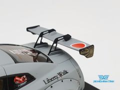 XE MÔ HÌNH NISSAN GTR R35 LB WORKS LIBERTY WALK 1:43 ONE MODEL (XÁM TRO)