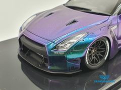 XE MÔ HÌNH NISSAN GTR R35 LB WORKS LIBERTY WALK 1:43 ONE MODEL (ANDROMEDA)