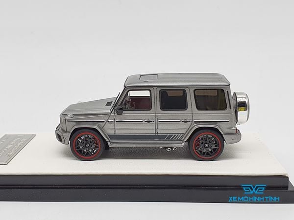 Xe Mô Hình Mercedes-AMG G63 1:64 Motor Helix ( Bạc )