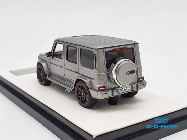 Xe Mô Hình Mercedes-AMG G63 1:64 Motor Helix ( Bạc )