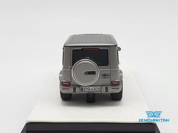 Xe Mô Hình Mercedes-AMG G63 1:64 Motor Helix ( Bạc )