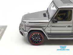 Xe Mô Hình Mercedes-AMG G63 1:64 Motor Helix ( Bạc )