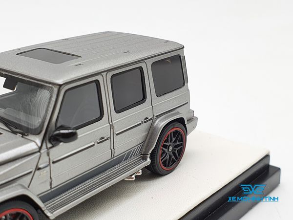 Xe Mô Hình Mercedes-AMG G63 1:64 Motor Helix ( Bạc )