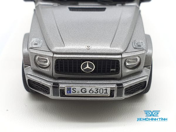 Xe Mô Hình Mercedes-AMG G63 1:64 Motor Helix ( Bạc )