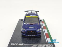 Xe Mô Hình Mitsubishi Lancer Evolution X Super Taikyu Series 2010 Mineo / Murata / Yamauchi 1:64 Tarmac Works ( Xanh )