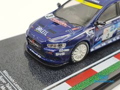 Xe Mô Hình Mitsubishi Lancer Evolution X Super Taikyu Series 2010 Mineo / Murata / Yamauchi 1:64 Tarmac Works ( Xanh )