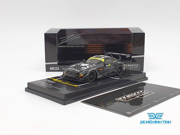 Xe Mô Hình Mercedes AMG GT3 Macau GT Cup FIA GT World Cup 2018 3RD 1:64 Tarmac Works ( Đen )