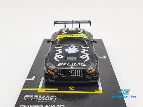 Xe Mô Hình Mercedes AMG GT3 Macau GT Cup FIA GT World Cup 2018 3RD 1:64 Tarmac Works ( Đen )