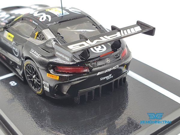 Xe Mô Hình Mercedes AMG GT3 Macau GT Cup FIA GT World Cup 2018 3RD 1:64 Tarmac Works ( Đen )