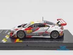 Xe Mô Hình Honda NSX GT3 Macau GT Cup-FIA GT World Cup 2017 1:64 Tarmac Works ( Trắng - Đỏ )