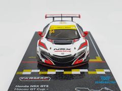 Xe Mô Hình Honda NSX GT3 Macau GT Cup-FIA GT World Cup 2017 1:64 Tarmac Works ( Trắng - Đỏ )