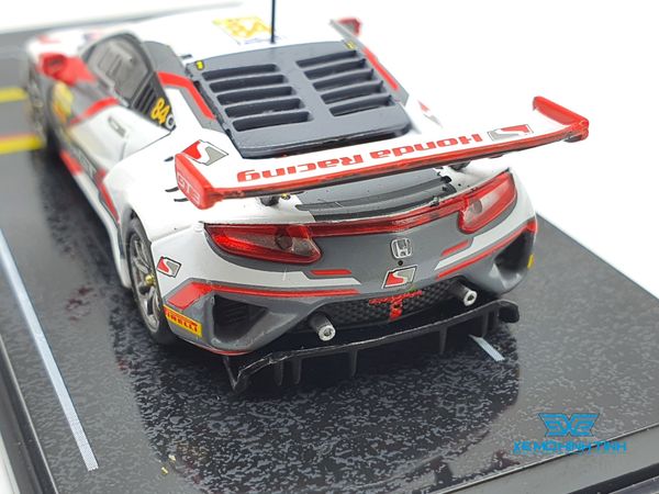 Xe Mô Hình Honda NSX GT3 Macau GT Cup-FIA GT World Cup 2017 1:64 Tarmac Works ( Trắng - Đỏ )